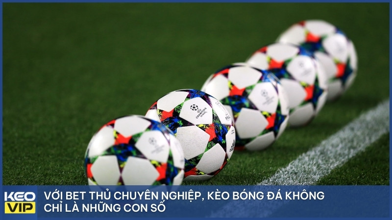 Với bet thủ chuyên nghiệp, kèo bóng đá không chỉ là những con số.